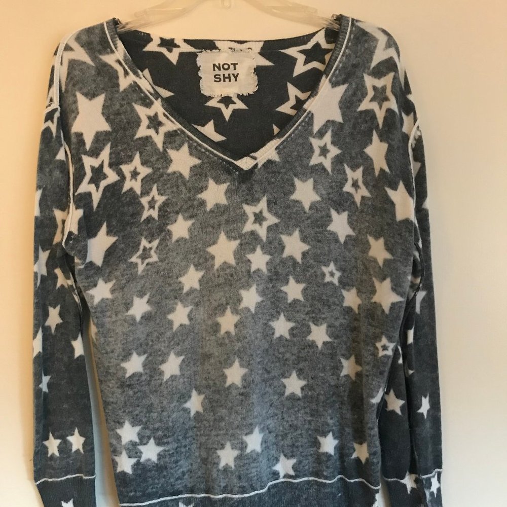 Not Shy Super Soft Star Sweater, size small